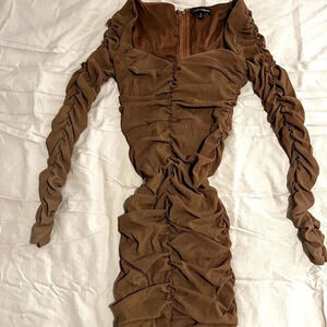 Brown Formal Dress
